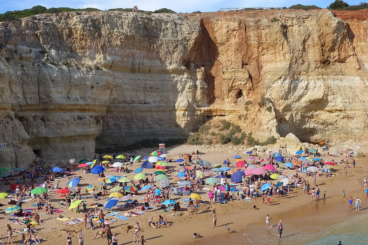 Praia de Benagil on the Algarve coast