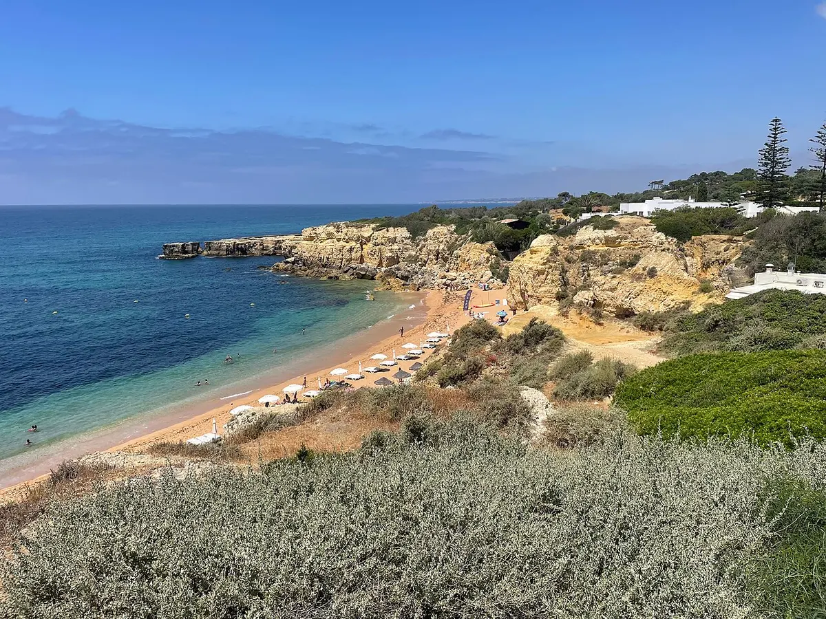 Praia do Castelo on the Algarve coast