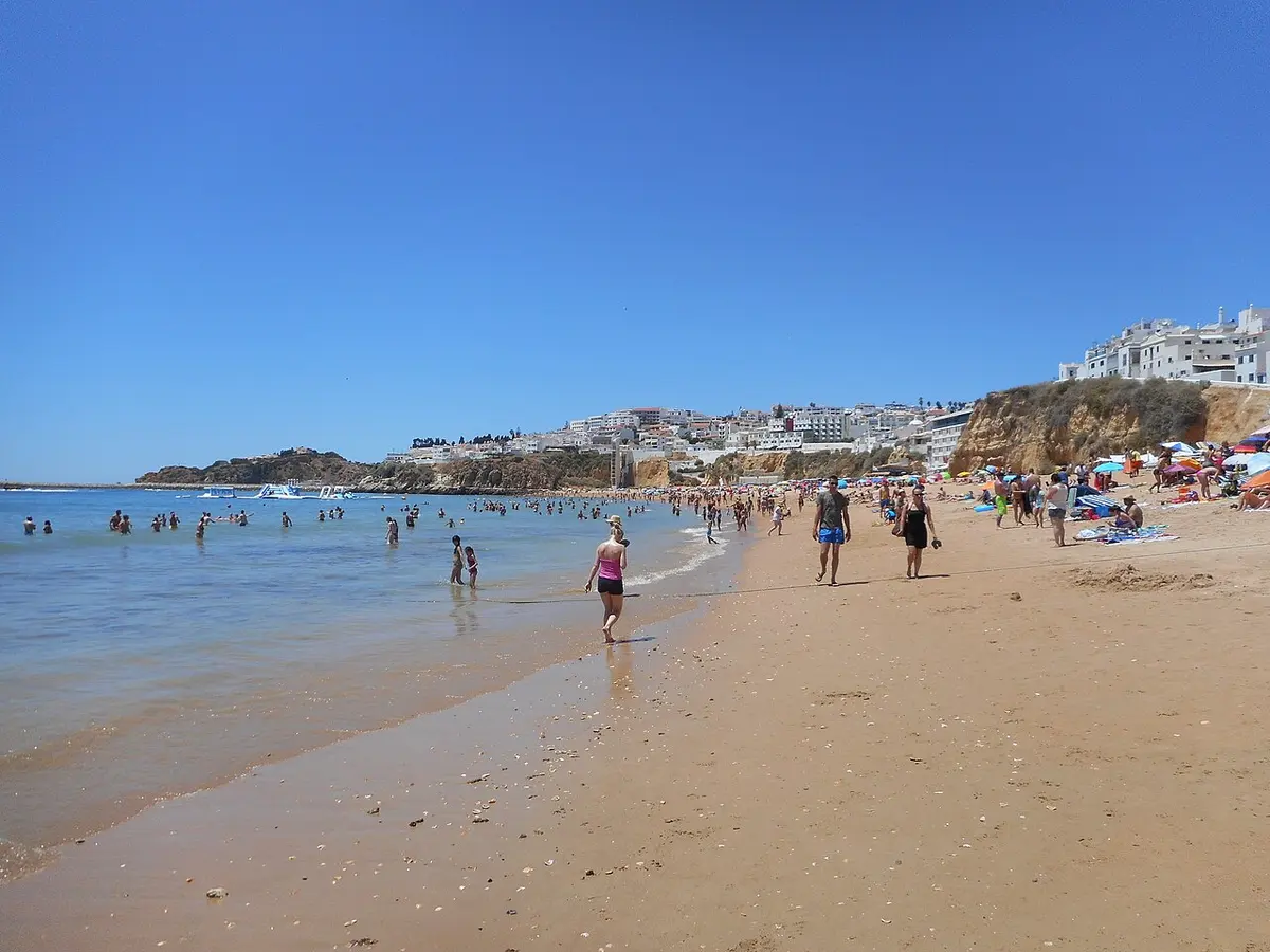 Praia dos Pescadores, Albufeira on the Algarve coast