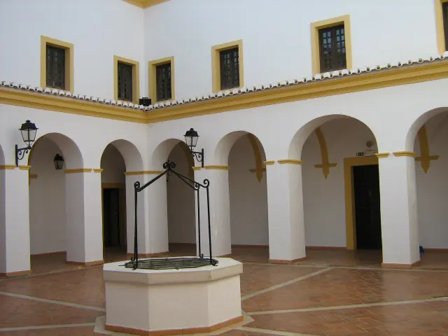 The cloister inside the former São José convent in Lagoa