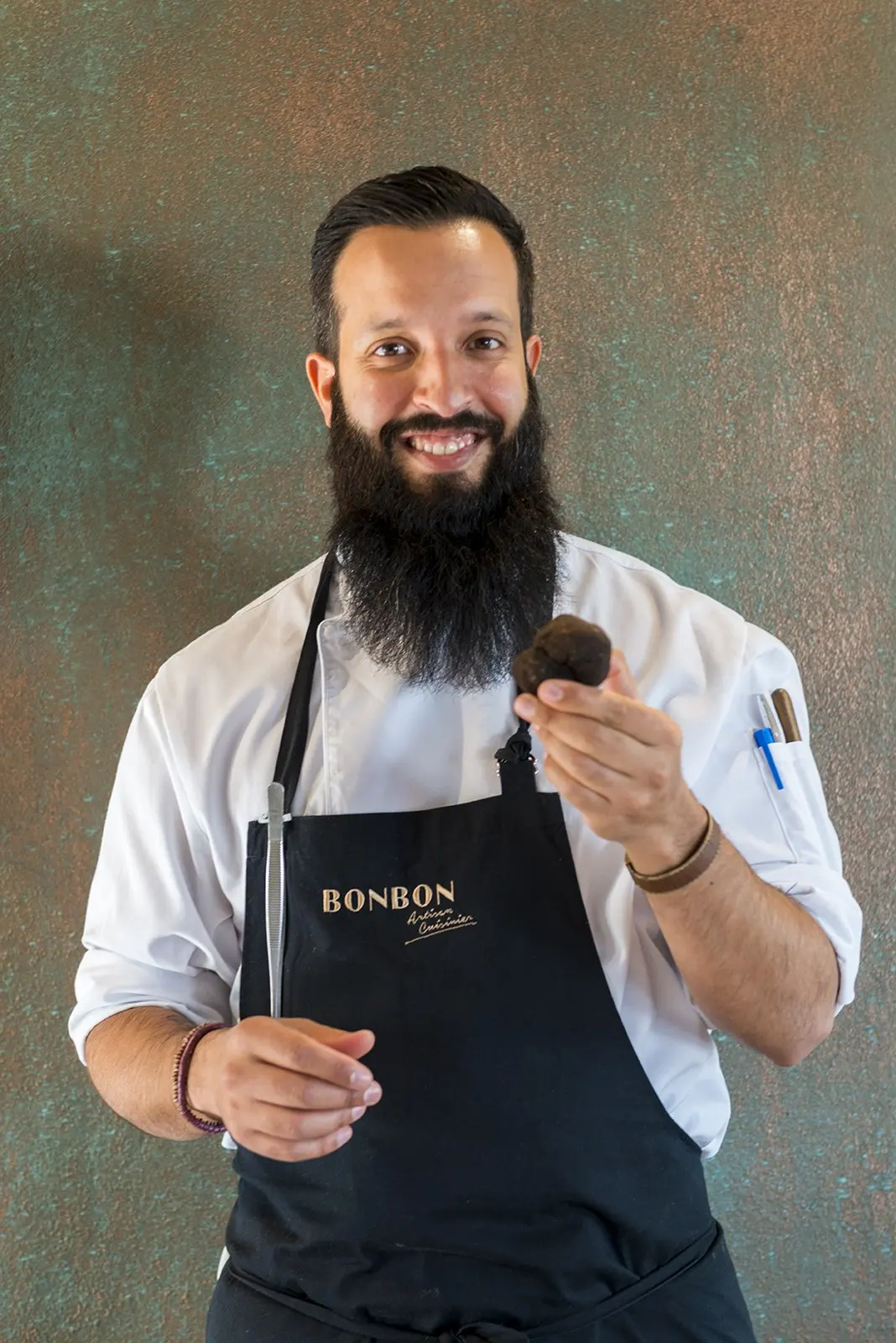 Chef José Lopes pictured at Bon Bon restaurant