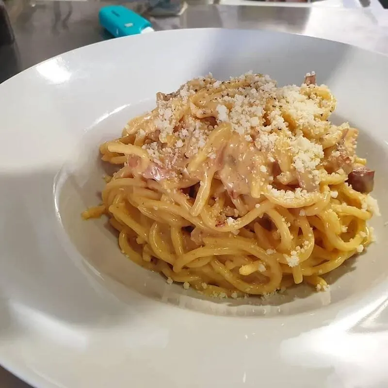 Pasta dish pictured by La Gioconda in Loulé