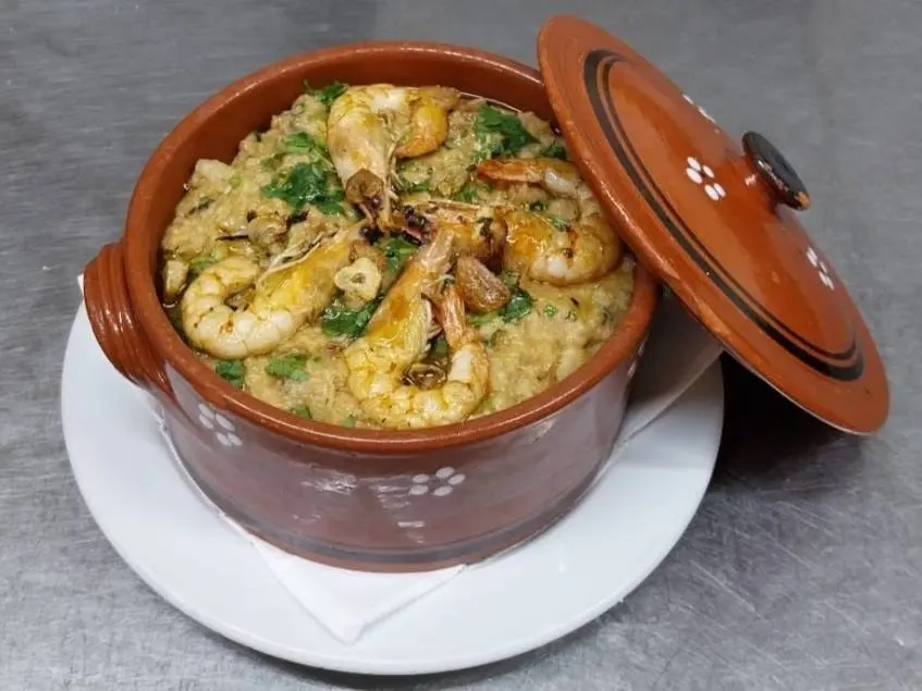 Rice dish pictured in Papa Restaurant’s own advertising gallery