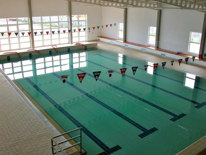 Swimming lanes inside Castro Marim Municipal Pool